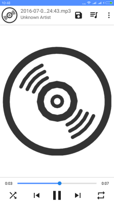 Capture d'écran de l'application UPlayer - #3