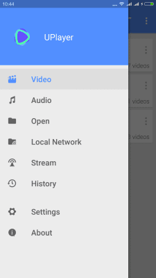 Capture d'écran de l'application UPlayer - #4