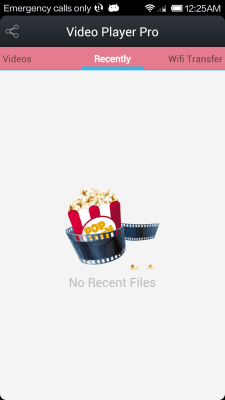 Capture d'écran de l'application Video Player Pro for Android - #6