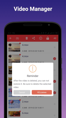 Capture d'écran de l'application Video Player Perfect - #6