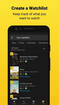 Capture d'écran de l'application IMDb Movies & TV - #6