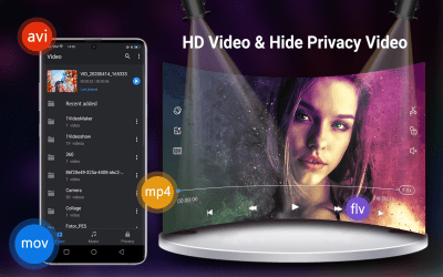 Capture d'écran de l'application Lecteur vidéo HD de Leopard V7 - #1