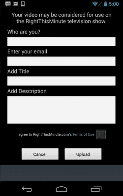 Capture d'écran de l'application RTM Videos - #4