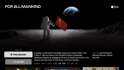 Capture d'écran de l'application Apple TV - #2