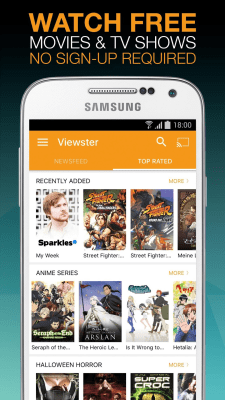 Capture d'écran de l'application Viewster – Free Movies & Shows - #1