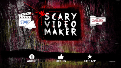 Capture d'écran de l'application Scary Video Maker - #1