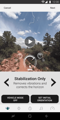Capture d'écran de l'application Garmin VIRB - #4