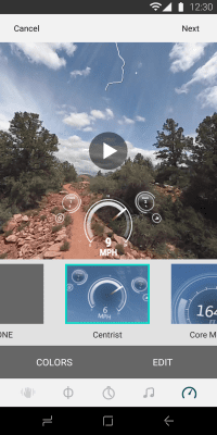 Capture d'écran de l'application Garmin VIRB - #6