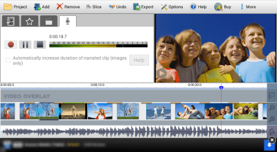 Capture d'écran de l'application VideoPad Video Editor Free - #3