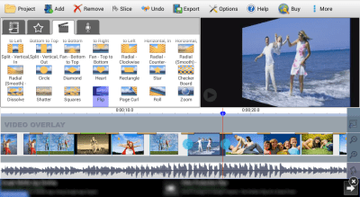 Capture d'écran de l'application VideoPad Video Editor Free - #4