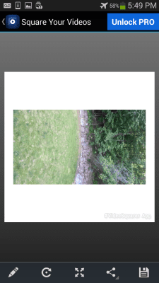 Capture d'écran de l'application Square Your Videos - #5