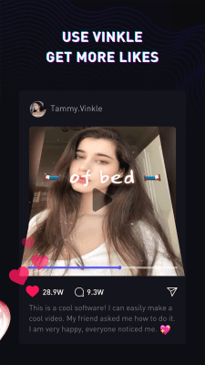 Capture d'écran de l'application Vinkle - #5