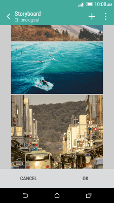 Capture d'écran de l'application HTC Zoe - #5