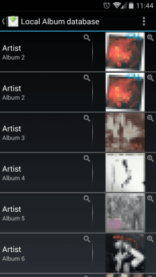 Capture d'écran de l'application Album Cover Finder - #2