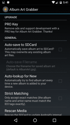 Capture d'écran de l'application Album Art Grabber - #3