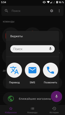 Capture d'écran de l'application Recherche vocale UX - #5