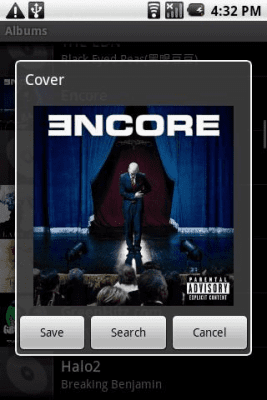 Capture d'écran de l'application Cover Art Grabber - #3