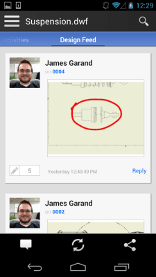 Capture d'écran de l'application Autodesk 360 Mobile - #4