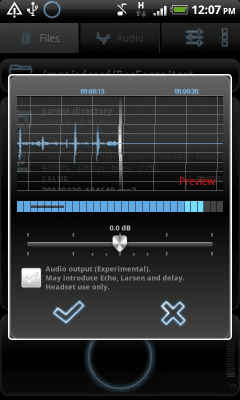 Capture d'écran de l'application RecForge Lite - Audio Recorder - #8