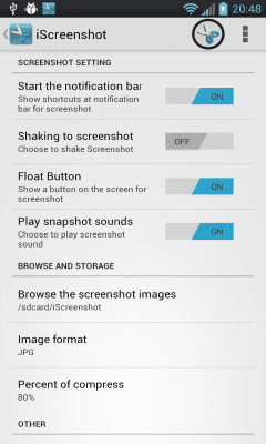 Capture d'écran de l'application Screenshot capture & crop - #3