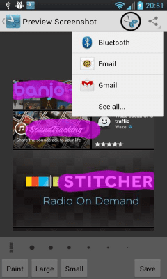 Capture d'écran de l'application Screenshot capture & crop - #5