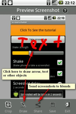 Capture d'écran de l'application Screenshot Free - #2