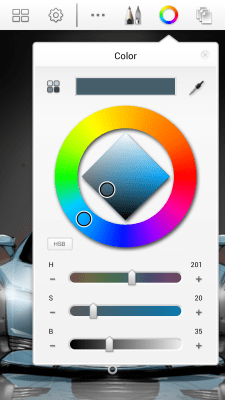 Capture d'écran de l'application SketchBook Express for Tablets - #3
