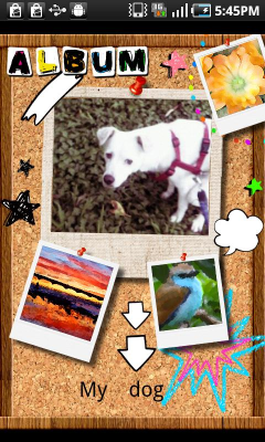 Capture d'écran de l'application Créer des cartes postales ! - #4