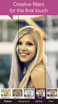 Capture d'écran de l'application Visage Lab - retouche de portraits - #5