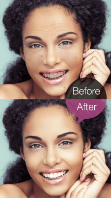 Capture d'écran de l'application Visage Lab - retouche de portraits - #6