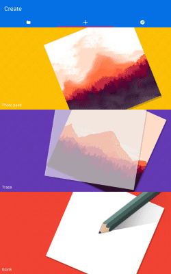 Capture d'écran de l'application Corel Painter Mobile - #3