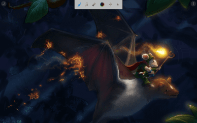 Capture d'écran de l'application Corel Painter Mobile - #4