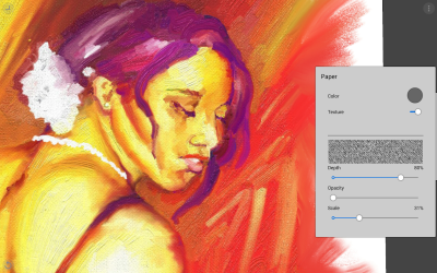 Capture d'écran de l'application Corel Painter Mobile - #7