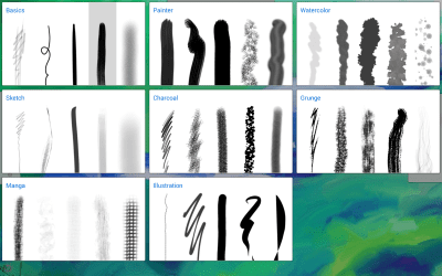 Capture d'écran de l'application Corel Painter Mobile - #10