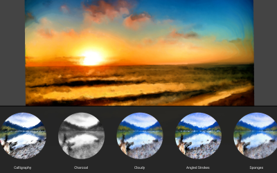 Capture d'écran de l'application Corel Painter Mobile - #12