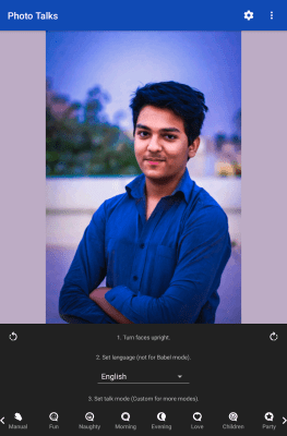 Capture d'écran de l'application Photo talks: speech bubbles - #10