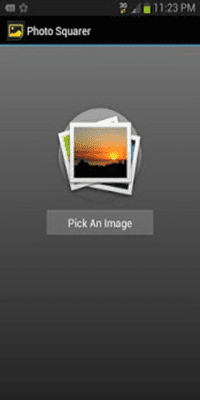 Capture d'écran de l'application Photo Squarer - #3
