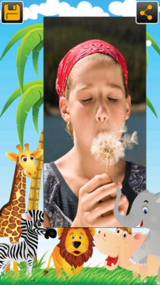 Capture d'écran de l'application Nature Frames - #4