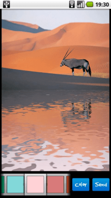 Capture d'écran de l'application Water Reflection Effect - #3