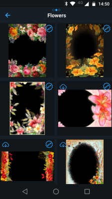 Capture d'écran de l'application Cadres à fleurs - #2