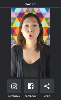 Capture d'écran de l'application Boomerang depuis Instagram - #3