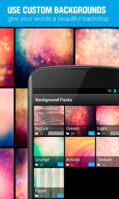 Capture d'écran de l'application InstaQuote: add text to photos - #4