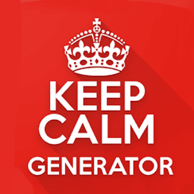 Capture d'écran de l'application Keep Calm Generator - #1