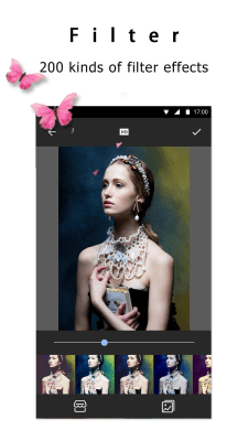 Capture d'écran de l'application Maquillage - Couleur des cheveux et des yeux - #3