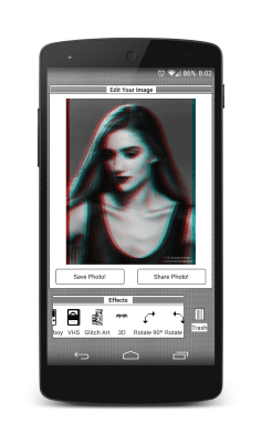 Capture d'écran de l'application Glitchr - #4