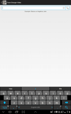 Capture d'écran de l'application Face Changer Video - #11