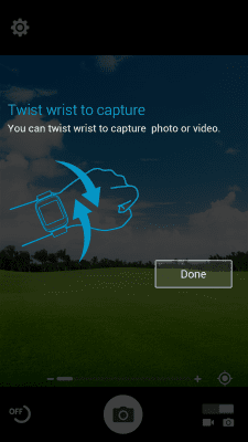 Capture d'écran de l'application ZenWatch Remote Camera - #3