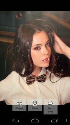 Capture d'écran de l'application Vampire me! - #4