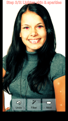 Capture d'écran de l'application Vampire me! - #7