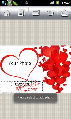 Capture d'écran de l'application Cartes postales photo - #3